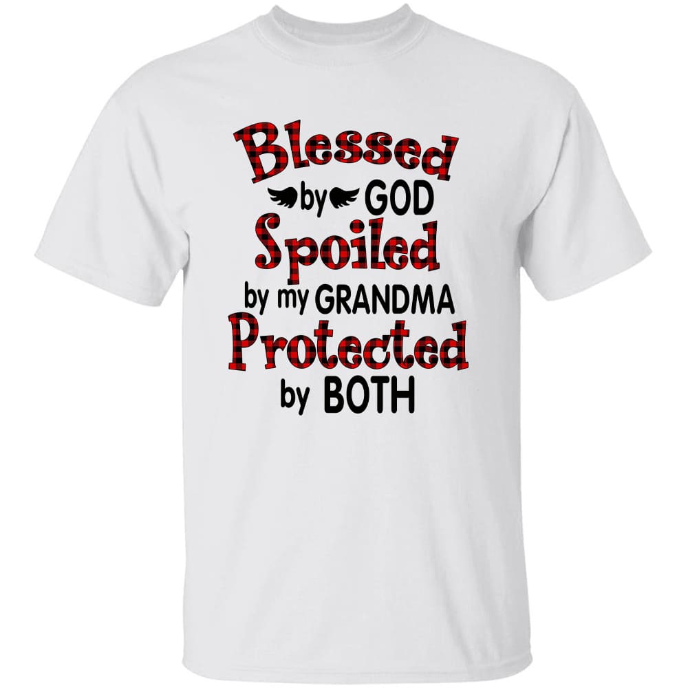 Blessed by God, Spoiled by my Grandma - Jesus Kid T-shirt