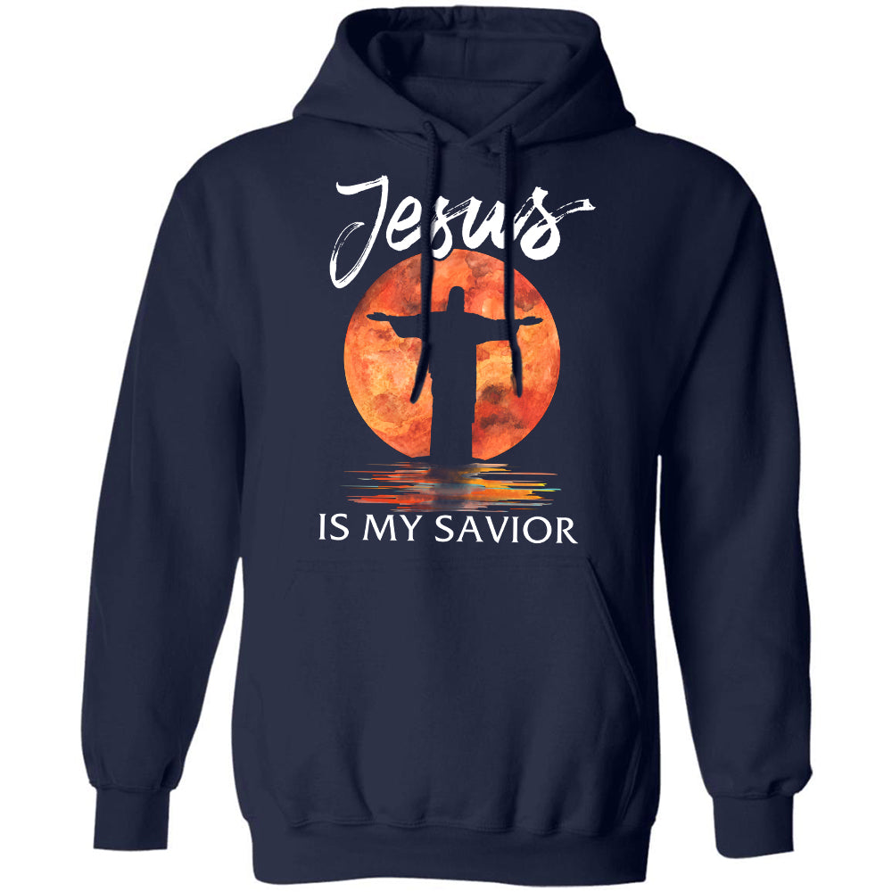 Full moon night, God painting, Jesus is my savior - Jesus Apparel