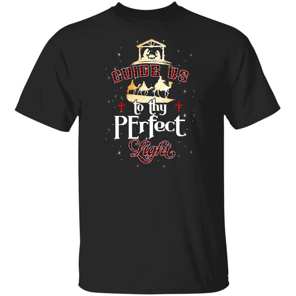 The birth of Jesus, Guide us to thy perfect light - Jesus Black Apparel