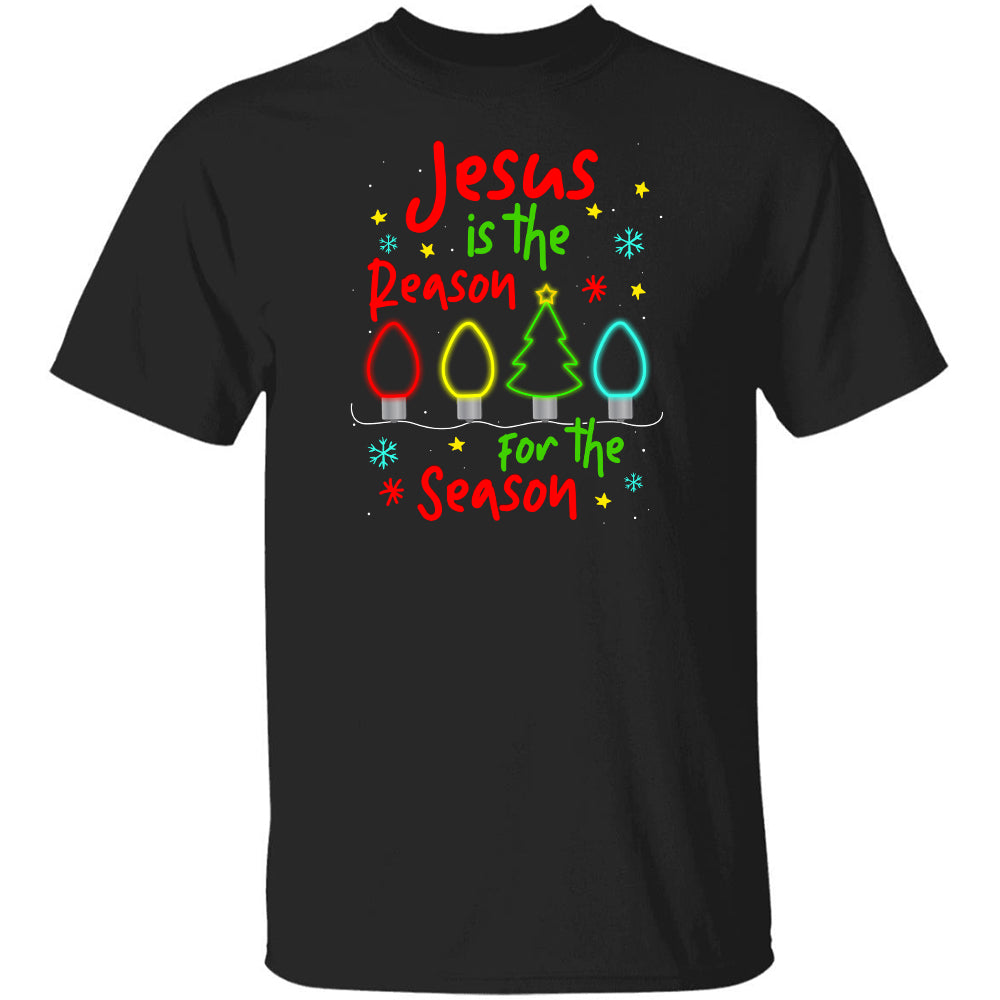 Christmas decoration lights, Jesus is the reason for the season 2 - Christmas, Jesus Black Apparel