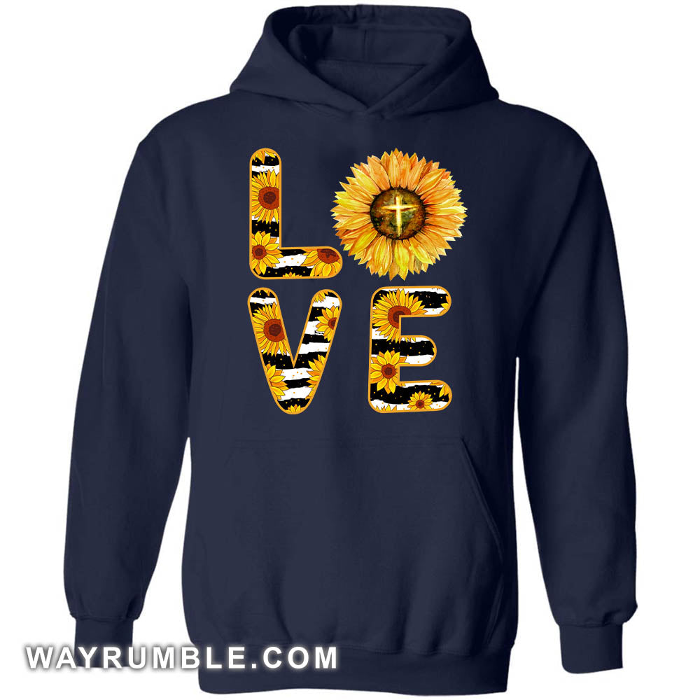 Love and Sunflower - Jesus Apparel