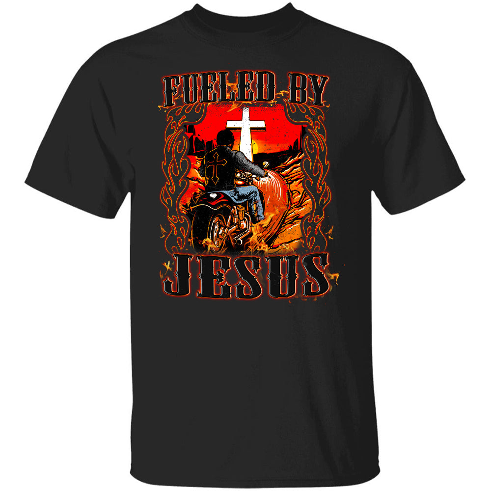 Jesus - Motorbike - Fueled by God - Apparel