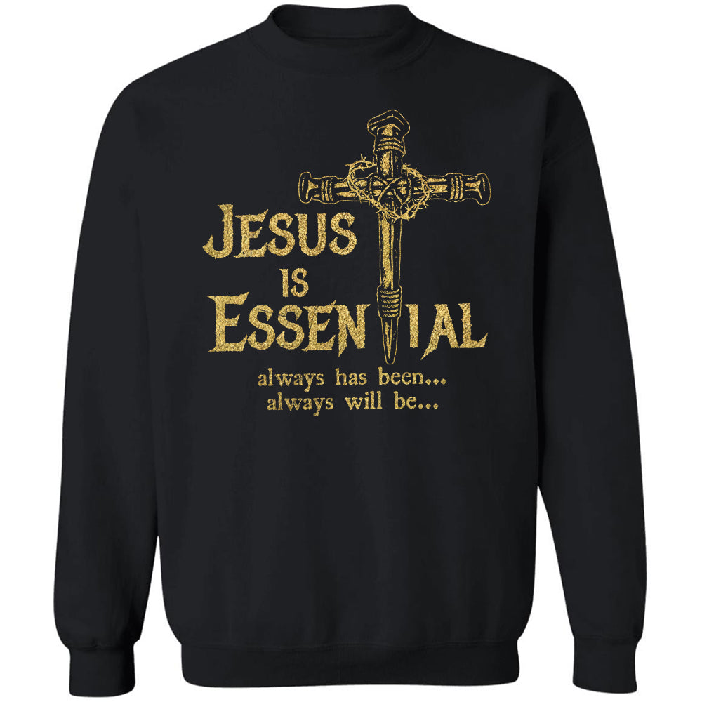 The cross, Jesus is essential - Jesus Apparel