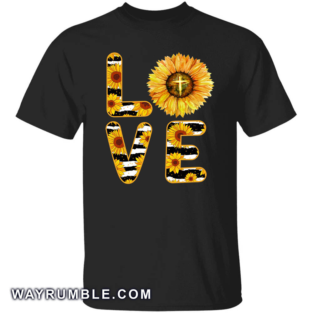 Love and Sunflower - Jesus Apparel