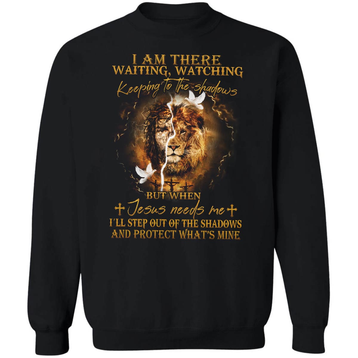Lion of Judah, When Jesus needs me, I'll step out and protect what's mine - Jesus Apparel