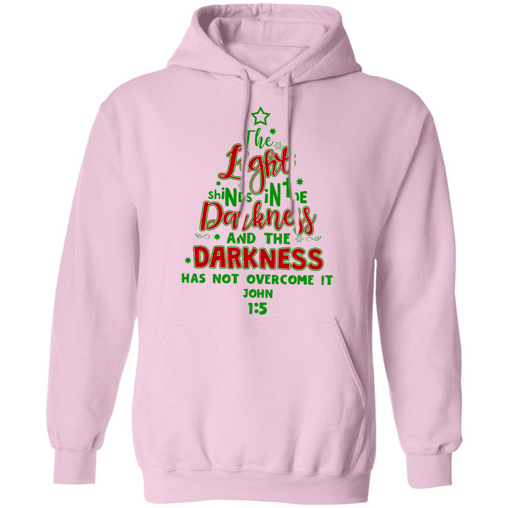 Jesus, Christmas tree - The light shines in the darkness Apparel