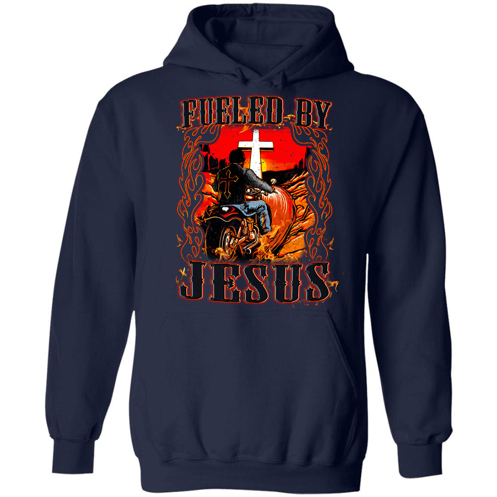 Jesus - Motorbike - Fueled by God - Apparel