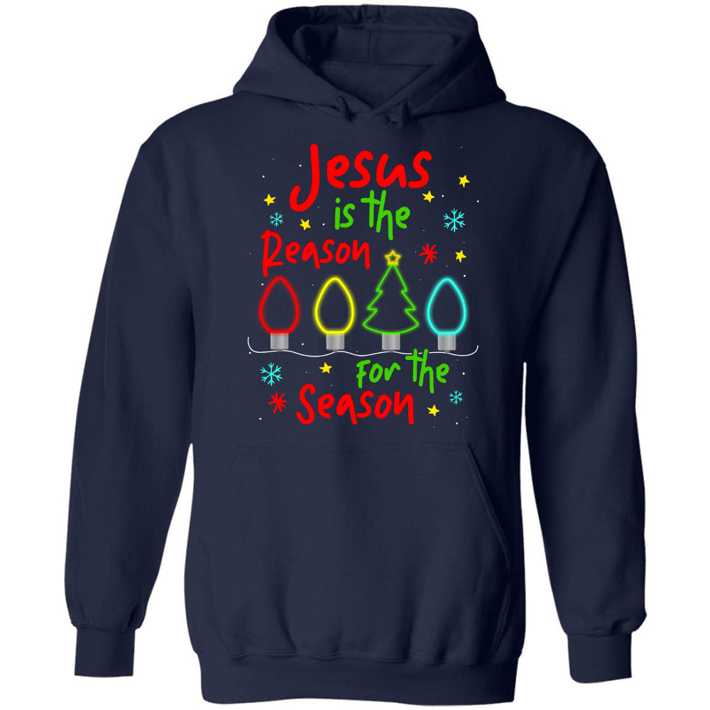 Christmas decoration lights, Jesus is the reason for the season 2 - Christmas, Jesus Black Apparel