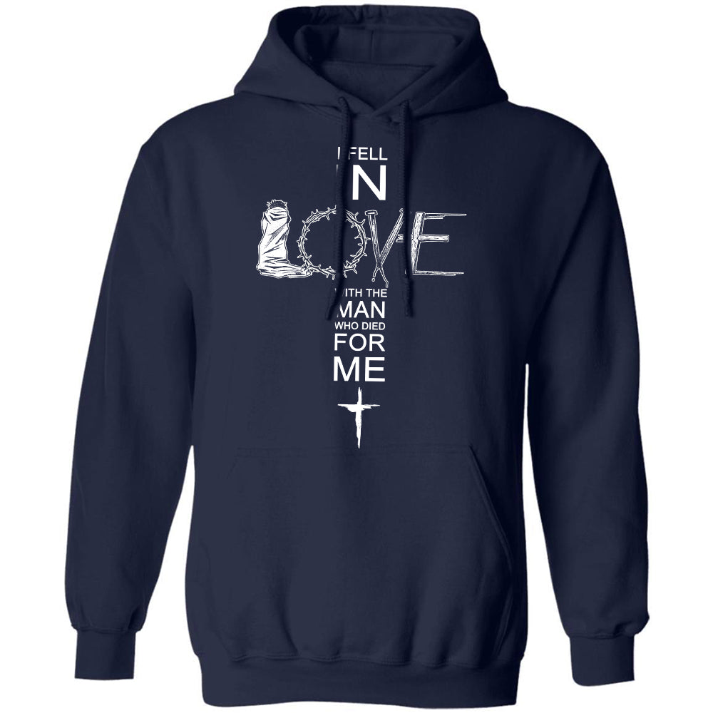 Jesus - Cross - I fell for the man who died for me - Apparel