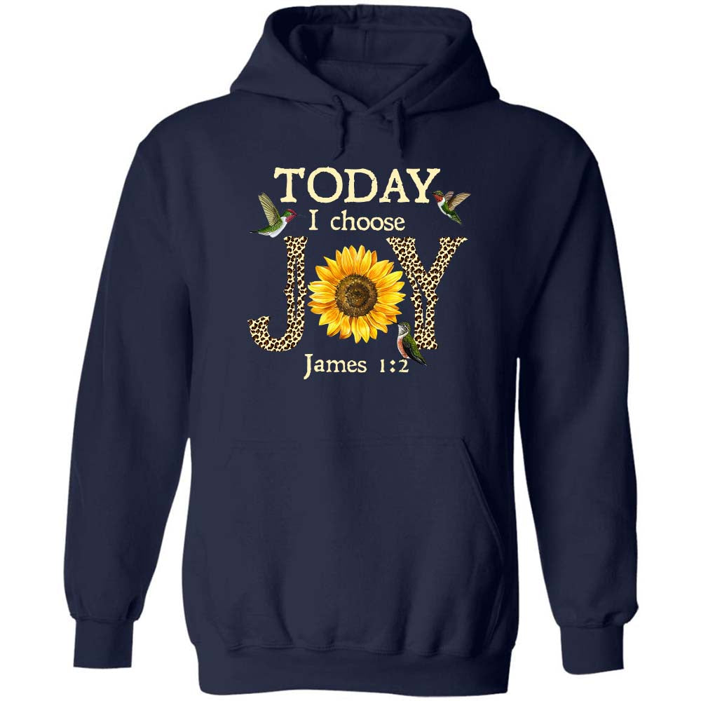 Jesus - Hummingbird and sunflower - Today I choose Joy - Apparel