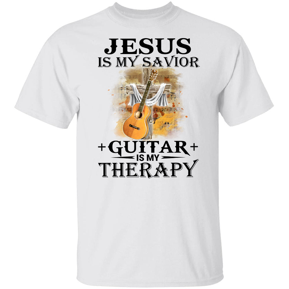 Jesus is my savior, Guitar is my therapy - Apparel