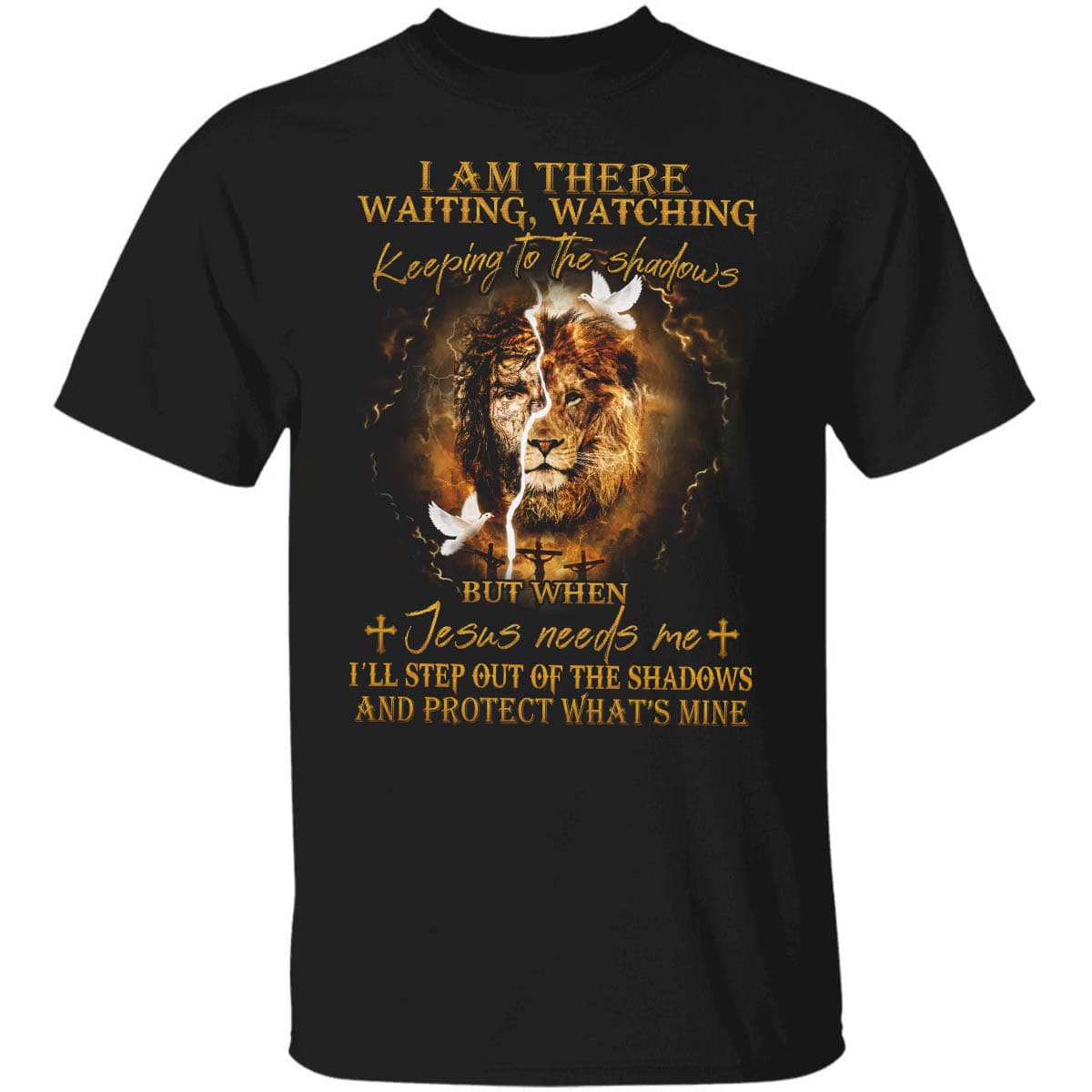 Lion of Judah, When Jesus needs me, I'll step out and protect what's mine - Jesus Apparel