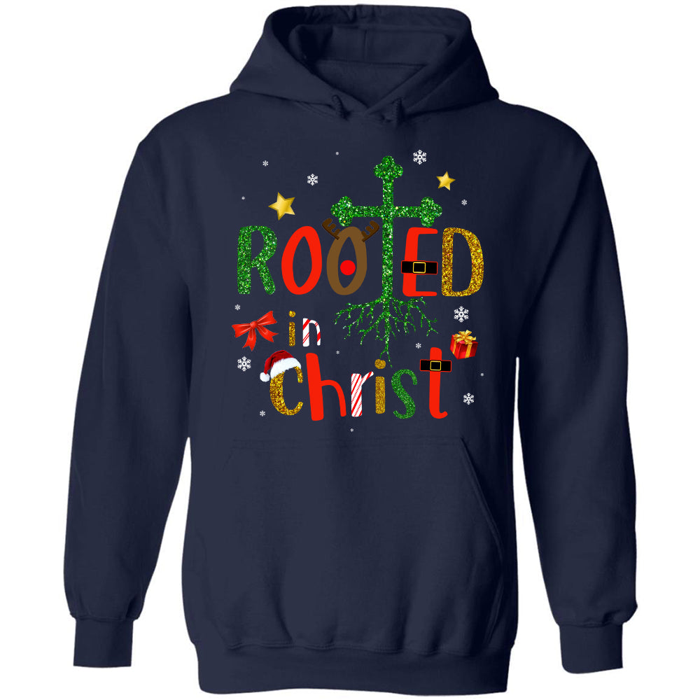 Christmas theme, Rooted in Christ - Jesus Apparel