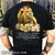Lion King, Lamb of God, I can do all things through Christ who strengthens me - Jesus Back-printed Black Apparel