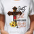 In the library, Beautiful girl, Just a girl who loves books and Jesus - Jesus White Apparel