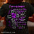 Purple rose, The amazing cross, I can only imagine - Jesus Back-printed Black Apparel