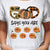 Autumn pumpkin, Sunflower, God says you are unique - Jesus White Apparel