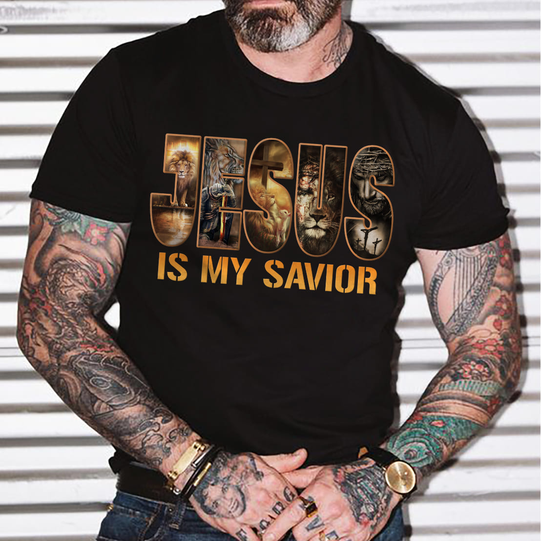 Jesus is my savior - Jesus Black Apparel
