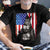 Us flag, Jesus saved us - Jesus Black Apparel