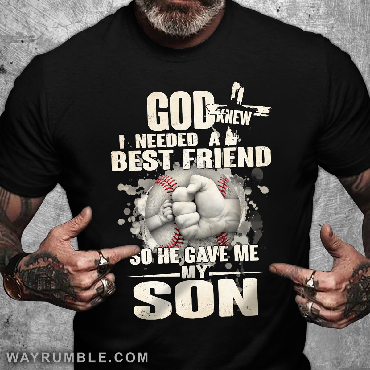 God knew i needed a best hot sale friend hoodie