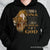 Female knight, Lion of Judah, I am a child of God - Jesus Black Apparel