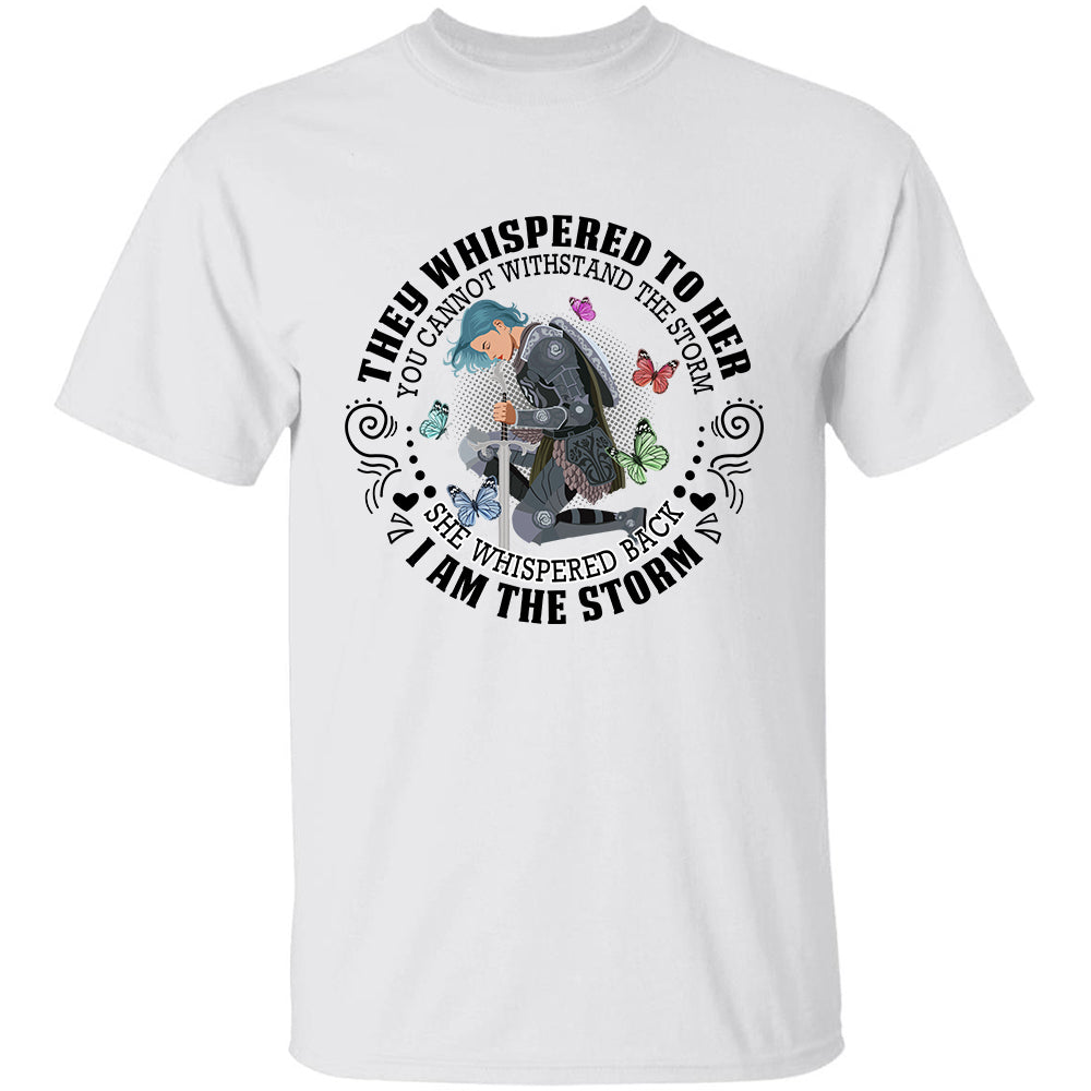 Amazing woman warrior - I am the storm Jesus Apparel