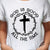 Thorn crow and the cross - God is good - Jesus White Apparel