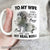 To my wife, Lion painting, Female lion drawing, Some people call me boss but you are my real boss - Family White Mug