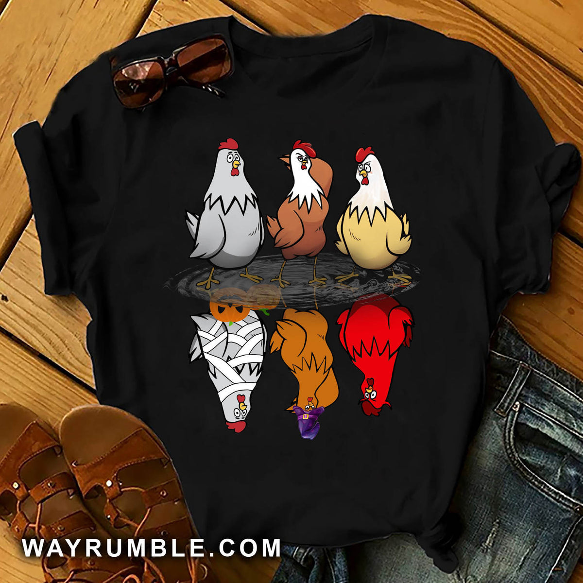 Halloween - The Chicken trio - Apparel