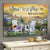 Flower garden, Chair Couple, Butterfly, We got this - Couple Landscape Canvas Prints, Wall Art