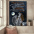 Couple of wolves, Under the moonlight, My heart's keeper - Couple Portrait Canvas Prints, Wall Art