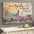 Flower garden, Cardinal, Peaceful farm, And so together we built a life we loved - Couple Landscape Canvas Prints, Wall Art