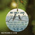My only love - You are the one that I was meant to spend my life with - Circle Ceramic Ornament