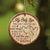 Couple - Heart couple - The love I have for you will never change - Circle Ceramic Ornament