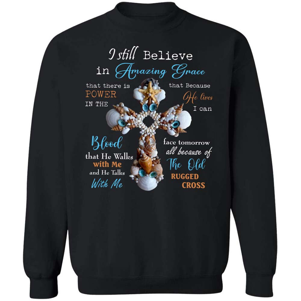 Awesome cross - All because the old rugged cross Jesus Apparel