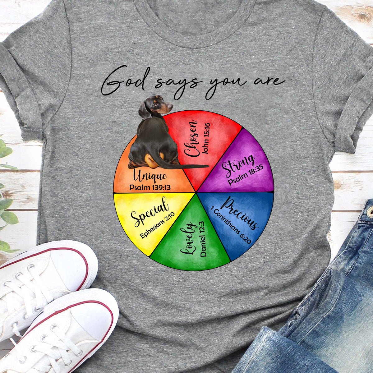 Dachshund - God says you are Dachshund Apparel