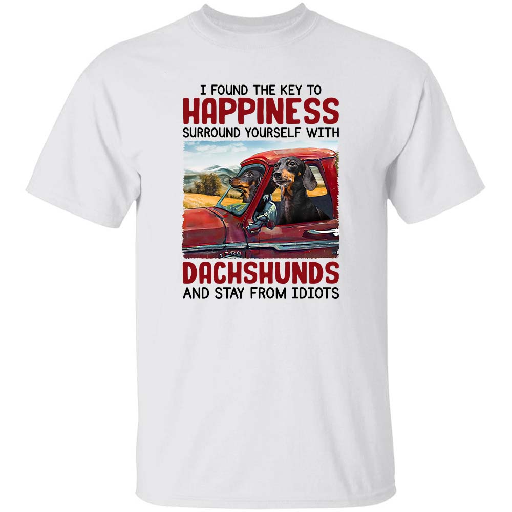 Dachshund - I found the key to happiness Apparel