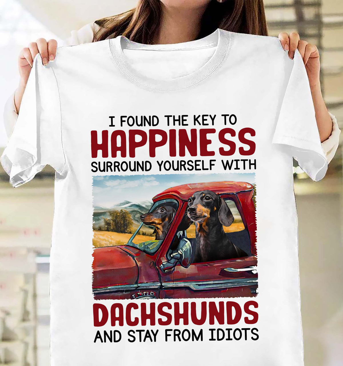 Dachshund - I found the key to happiness Apparel