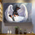 Doberman dog, Big wings, Beautiful night - Doberman Landscape Canvas Prints, Wall Art