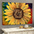Beautiful sunflower, God says you are - Jesus Landscape Canvas Prints, Wall Art