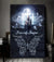 Jesus Painting, White butterflies, Light Cross, I can only imagine - Jesus Portrait Canvas Prints, Wall Art