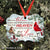 Jesus, Cardinal, Heaven - Signs from heaven show up to remind you love never dies Aluminum Ornament