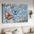 Pretty butterflies, Monarch butterfly, Jasmine flower painting, Always on my mind - Heaven Landscape Canvas Prints, Wall Art