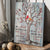 Cranberry tree, Watercolor cardinal, Winter painting, My mind still talks to you - Heaven Portrait Canvas Prints, Wall Art