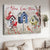 Red cardinal, Lovely birdhouses, Winter garden, Bless our home and all who enter - Heaven Landscape Canvas Prints, Wall Art