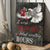 White dove, Red rose, Beautiful thought, I wish heaven had visiting hours - Heaven Portrait Canvas Prints, Wall Art