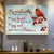 Cardinal, Christmas berry, My mind still talks to you - Heaven Landscape Canvas Prints, Wall Art
