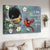 Cardinal painting, Beautiful Japanese anemone, I am always with you - Heaven Landscape Canvas Prints, Wall Art