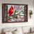 When cardinals appear, Angels are near - Heaven Landscape Canvas Prints, Wall Art