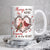 Cardinal couple, Cranberry wreath, Always on my mind, forever in my heart - Heaven White Mug
